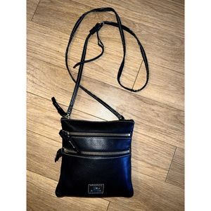 Dooney & Bourke Black Leather Crossbody Bag